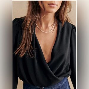 Sezane Abélia black Top